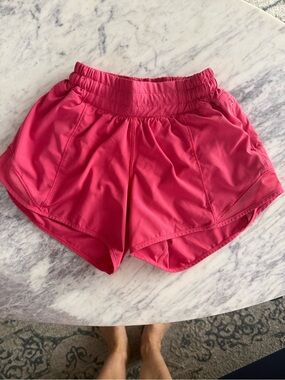 lululemon athletica Women's Hot Pink Athletic Shorts